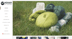 Desktop Screenshot of mohairbycanard.com